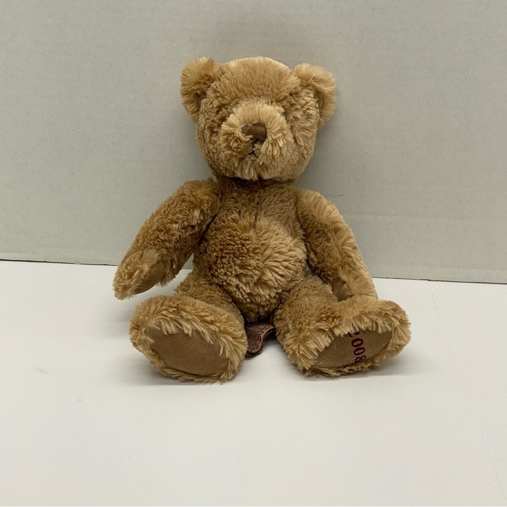 Burberry Brown Teddy Bear Plush 2008 on Bottom of Foot Fragrance Bear 12" Toy